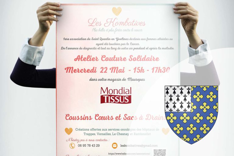 Atelier couture solidaire à Maurepas